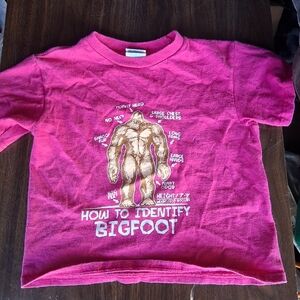 Bigfoot Kids T-Shirt - Pink